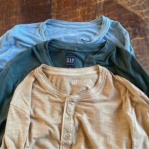 3 lot Gap t-shirts size L